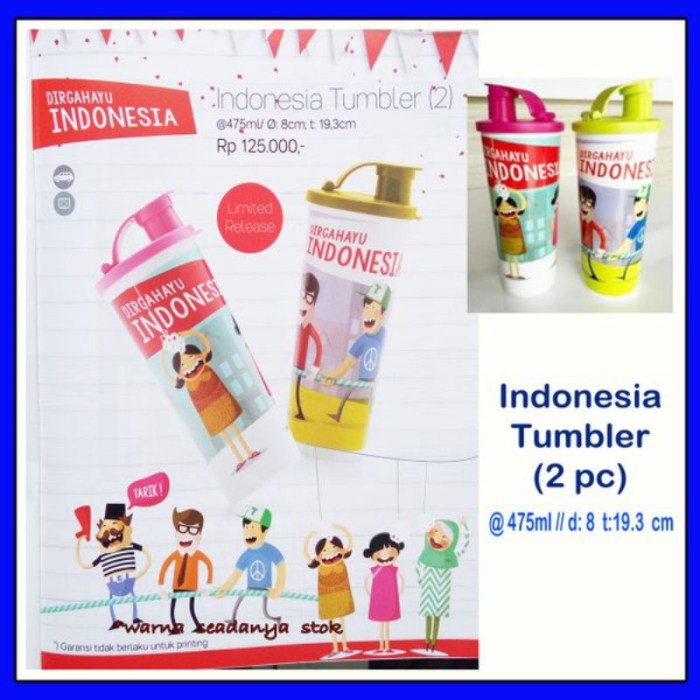 Tumbler souvenir artinya