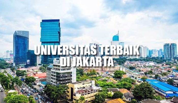 Universitas negeri apa saja yang ada di jakarta