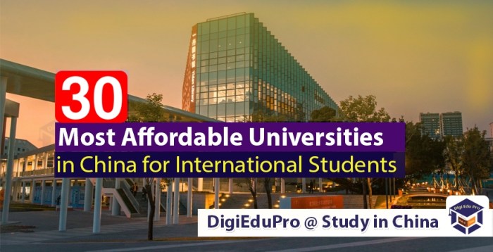 Universitas di china yang menerima beasiswa