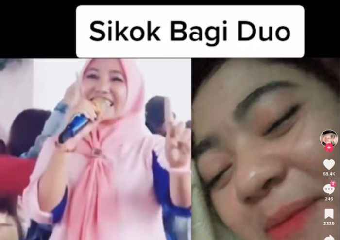 Sikok bagi duo artinya bahasa indonesia