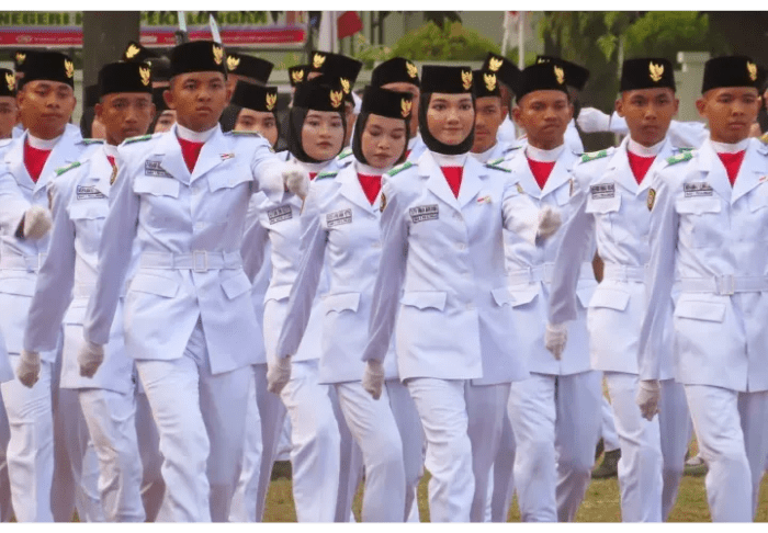 Paskibra paskibraka negara anggota pasukan profil seleksi berkontribusi bangsa bela pemuda berprestasi bendera figur masa depan menpora kegiatan mengenal segala