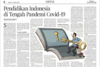 Contoh artikel opini tentang pendidikan