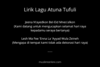 Arti lagu atuna tufuli bahasa indonesia