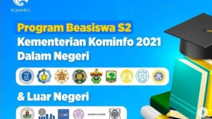 Program beasiswa s2 dalam negeri kementerian kominfo tahun 2022 s2 1