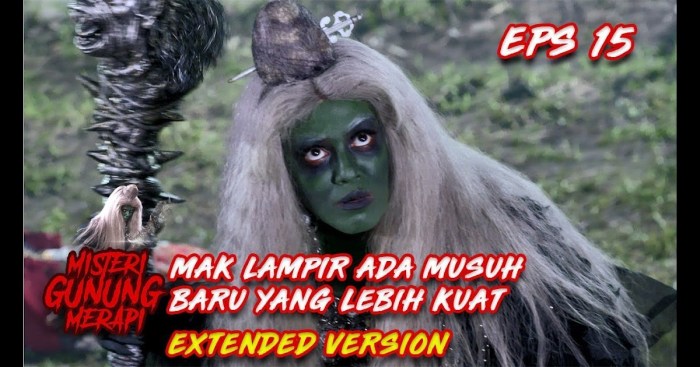 Sejarah mak lampir gunung merapi