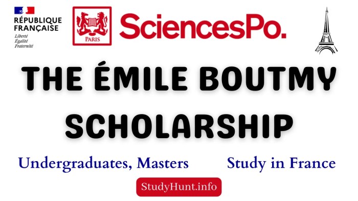 The emile boutmy scholarship sciences po 1 s2 1