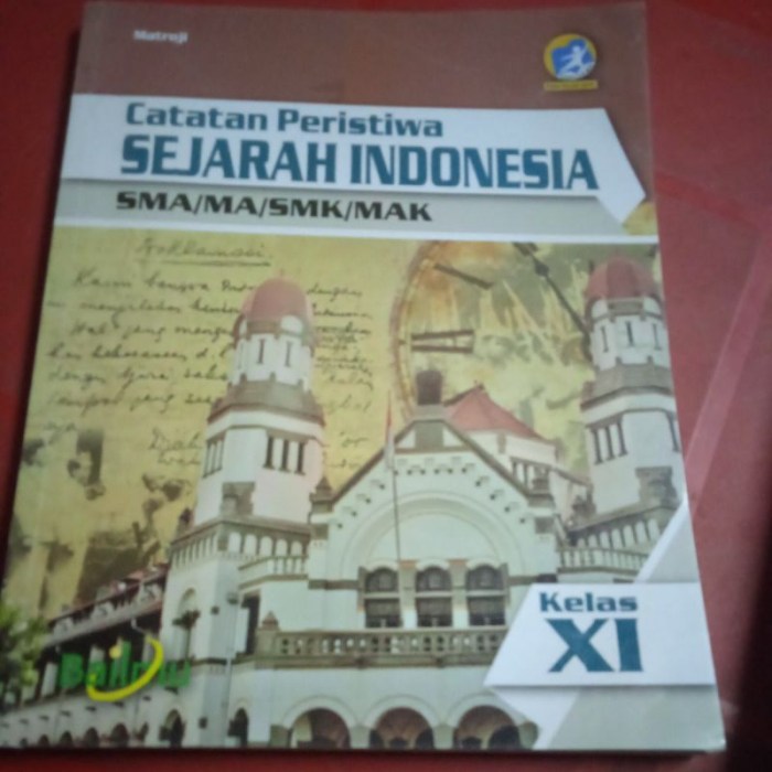 Buku cetak sejarah indonesia kelas 11