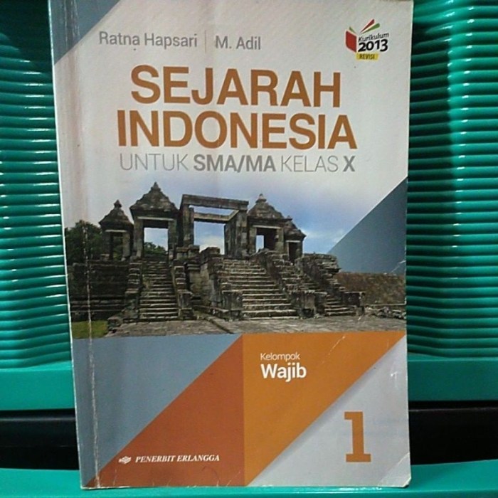 Buku sejarah kelas x