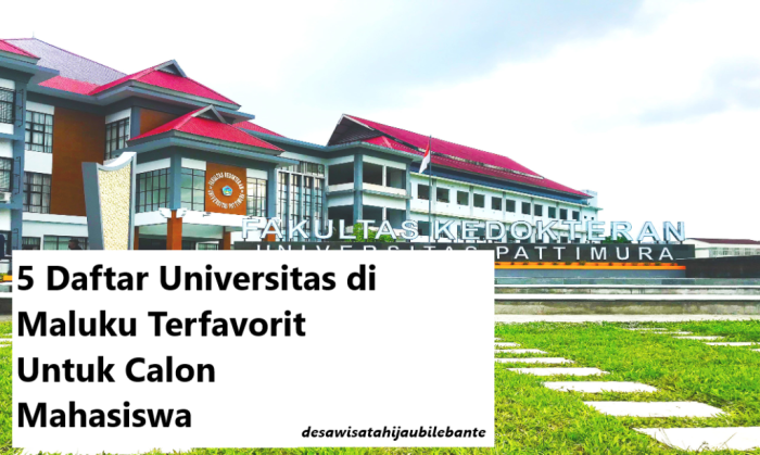 Universitas di maluku