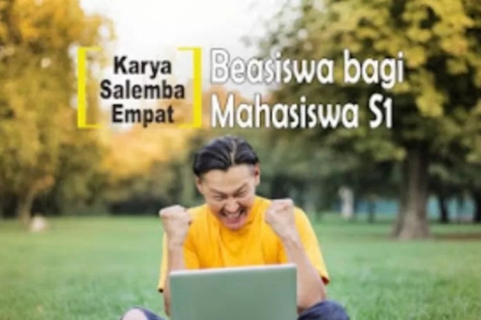 Beasiswa s1 dari karya salemba empat