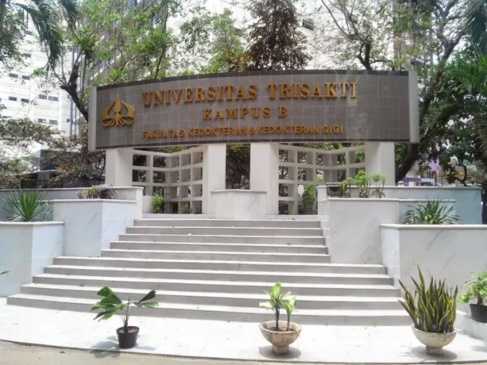 Trisakti universitas jakarta akreditasi residence anggrek taman kampus jurusan usakti kampusaja kuliah karyawan terbaru