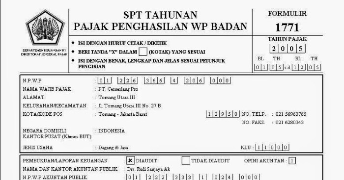 Contoh soal pph pasal 25 dan jawabannya