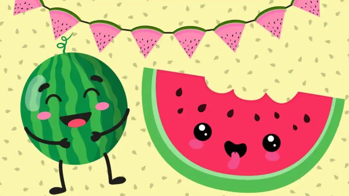 Lirik lagu anak bahasa inggris watermelon