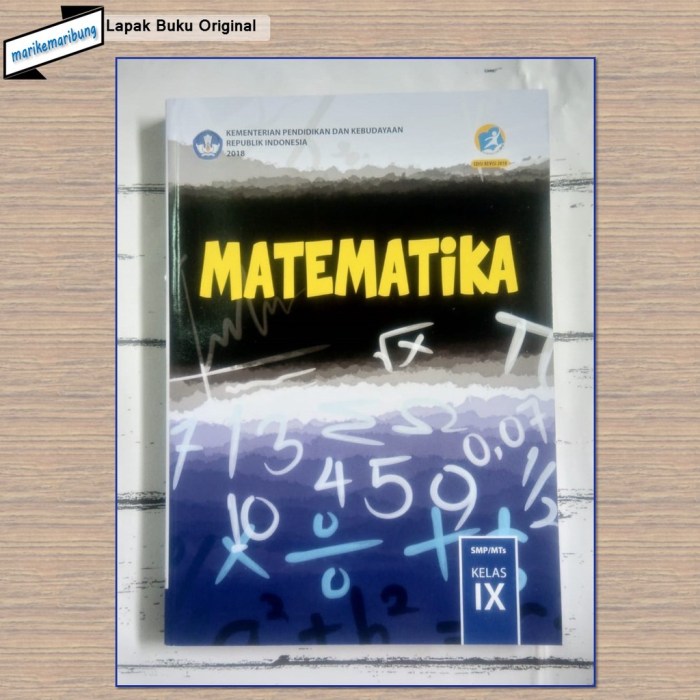 Buku bse matematika kelas 9 kurikulum 2013