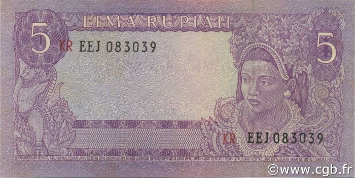 Rupiah uang gambar dari artikel