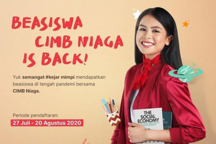 Beasiswa s1 untuk mahasiswa semester 5 dari cimb niaga