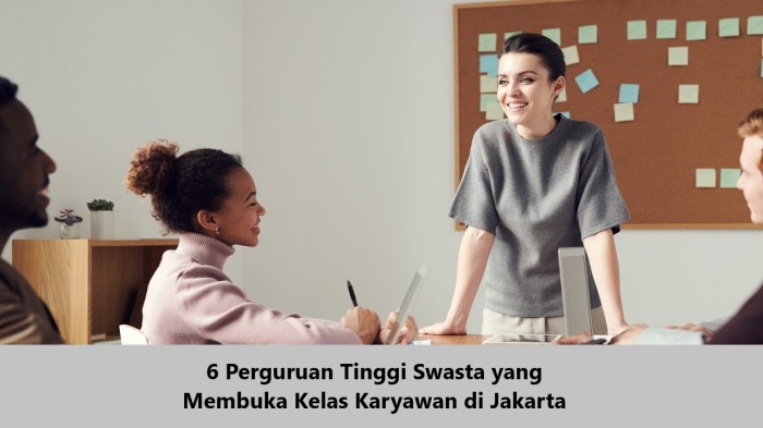 Universitas kelas karyawan di jakarta