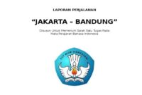 Contoh laporan study tour ke bandung