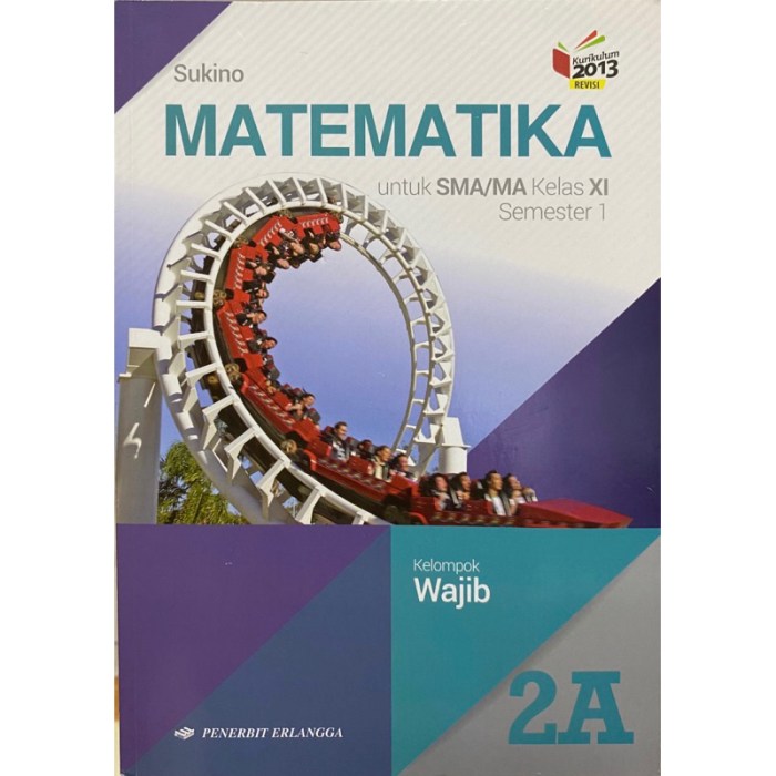 Materi matematika peminatan kelas 11 semester 1