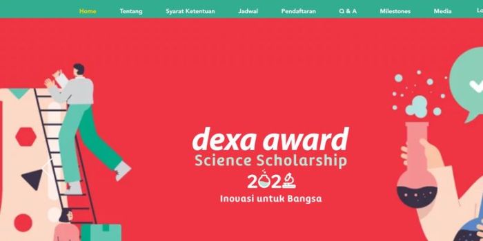 Dexa award science scholarship s2 1