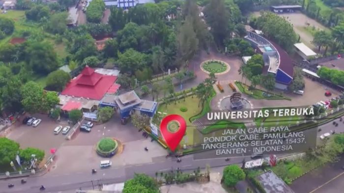 Cara daftar universitas terbuka bandung