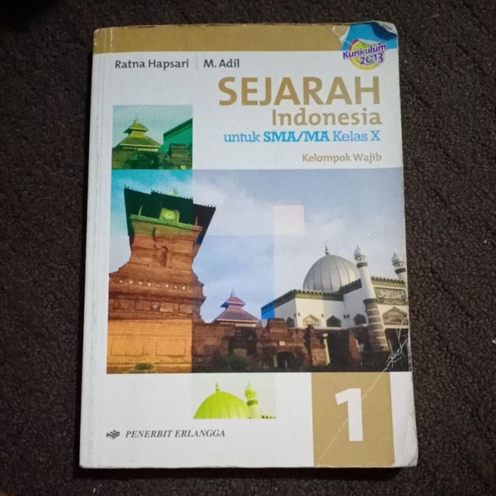 Buku sejarah indonesia kelas 10 kurikulum 2013 erlangga