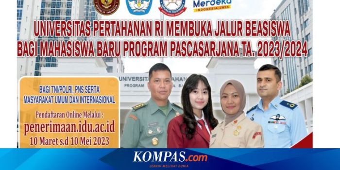 Beasiswa s2 di universitas pertahanan indonesia 2