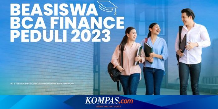 Beasiswa bca finance untuk mahasiswa s1