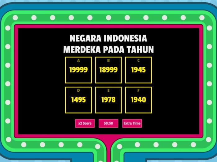 Pertanyaan sejarah indonesia