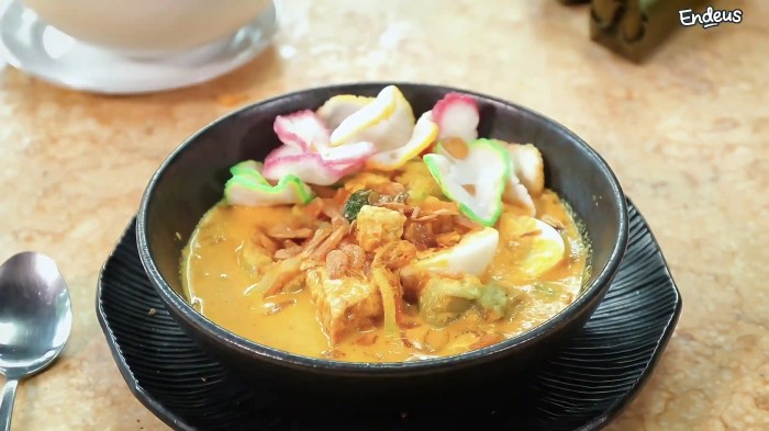 Lontong betawi sayur resep