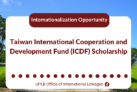 Taiwan icdf scholarship s2 1