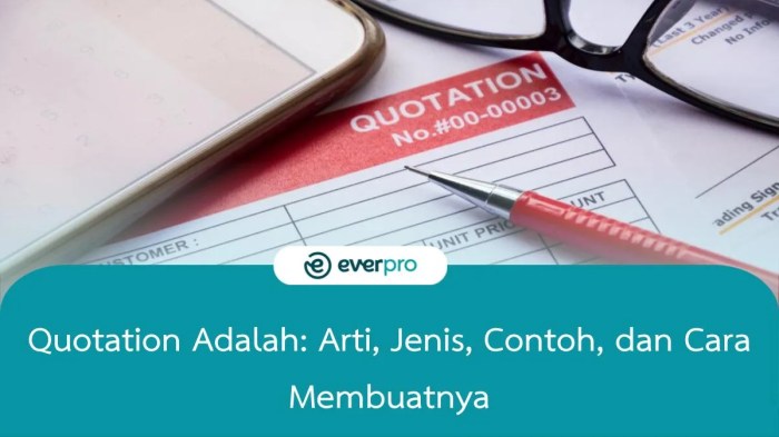 Quotation invoice minta mbiz insight mudah membedakan