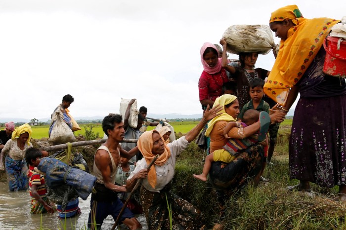 Sejarah pengungsi rohingya