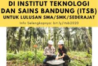 Beasiswa d3 di institut teknologi dan sains bandung 2