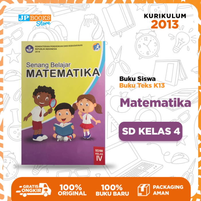 Buku matematika kelas 4 kurikulum 2013 revisi 2017 pdf