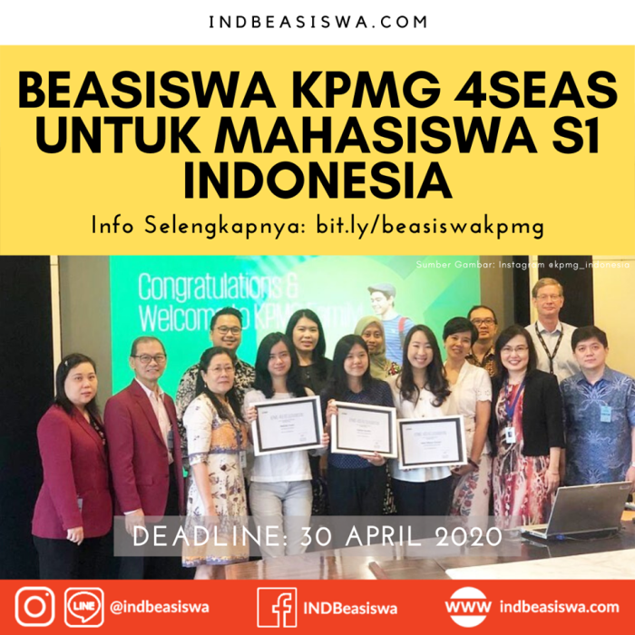 Beasiswa s1 dari kpmg