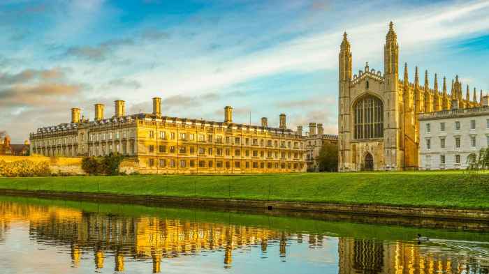 Universitas cambridge terletak di kota