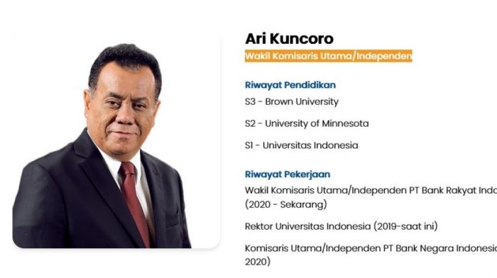 Rektor universitas indonesia