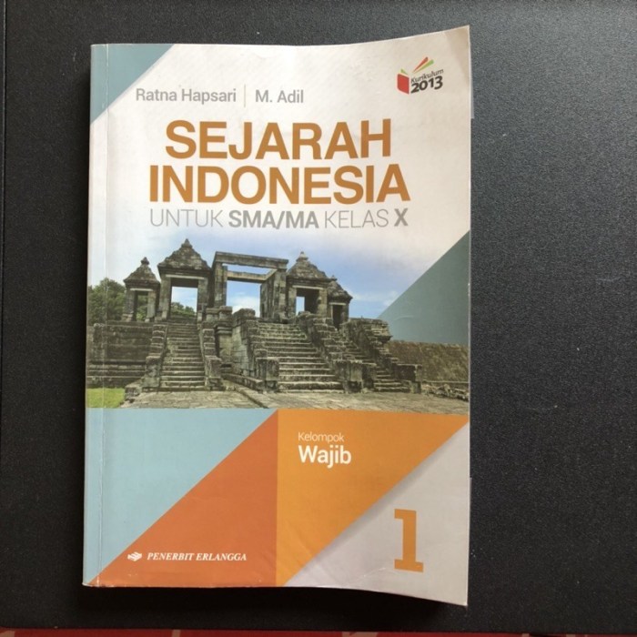 Buku pelajaran sejarah indonesia kelas 10