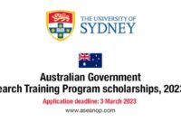 Australian government research training program agrtp s2 1