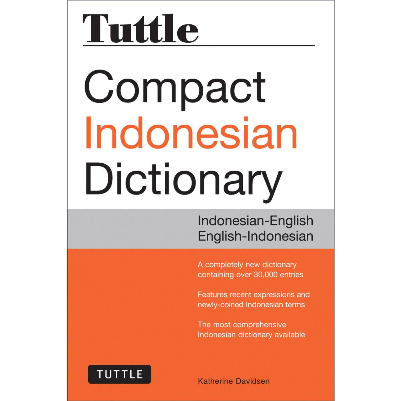 Tuttle indonesian dictionary