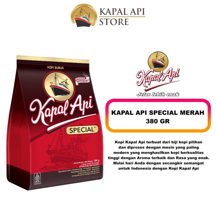 Sejarah kopi kapal api