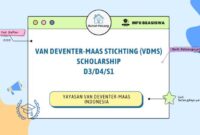 Beasiswa vdms 2017 2018 untuk mahasiswa d3 s1