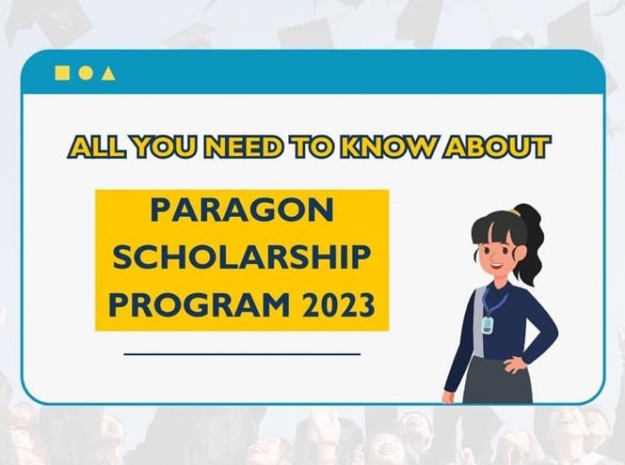 Beasiswa paragon untuk mahasiswa d3 dan s1