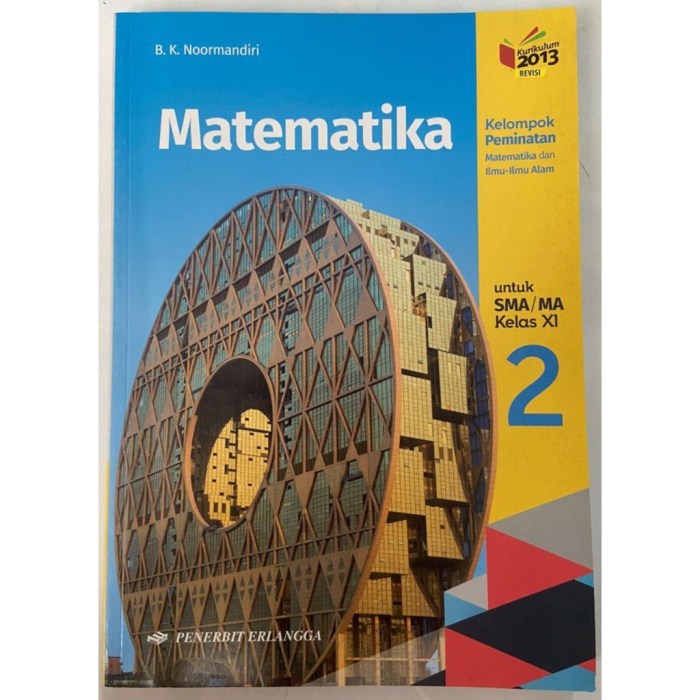 Buku matematika wajib kelas 11 kurikulum 2013 penerbit erlangga pdf