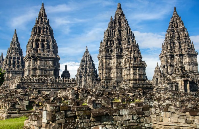 Temples indonesian borobudur candi