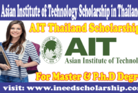 Beasiswa full s2 di asian instittute technology ait thailand