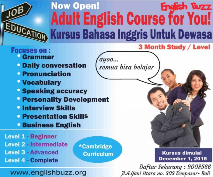 Kursus inggris