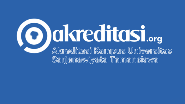 Akreditasi universitas sarjanawiyata tamansiswa