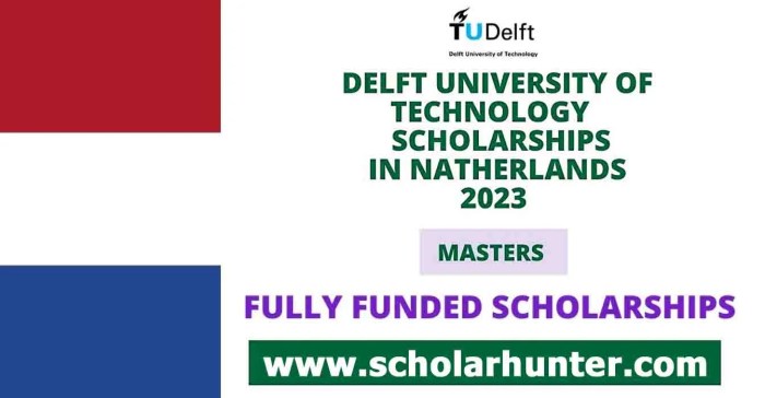 Beasiswa s2 di delft university of technology belanda